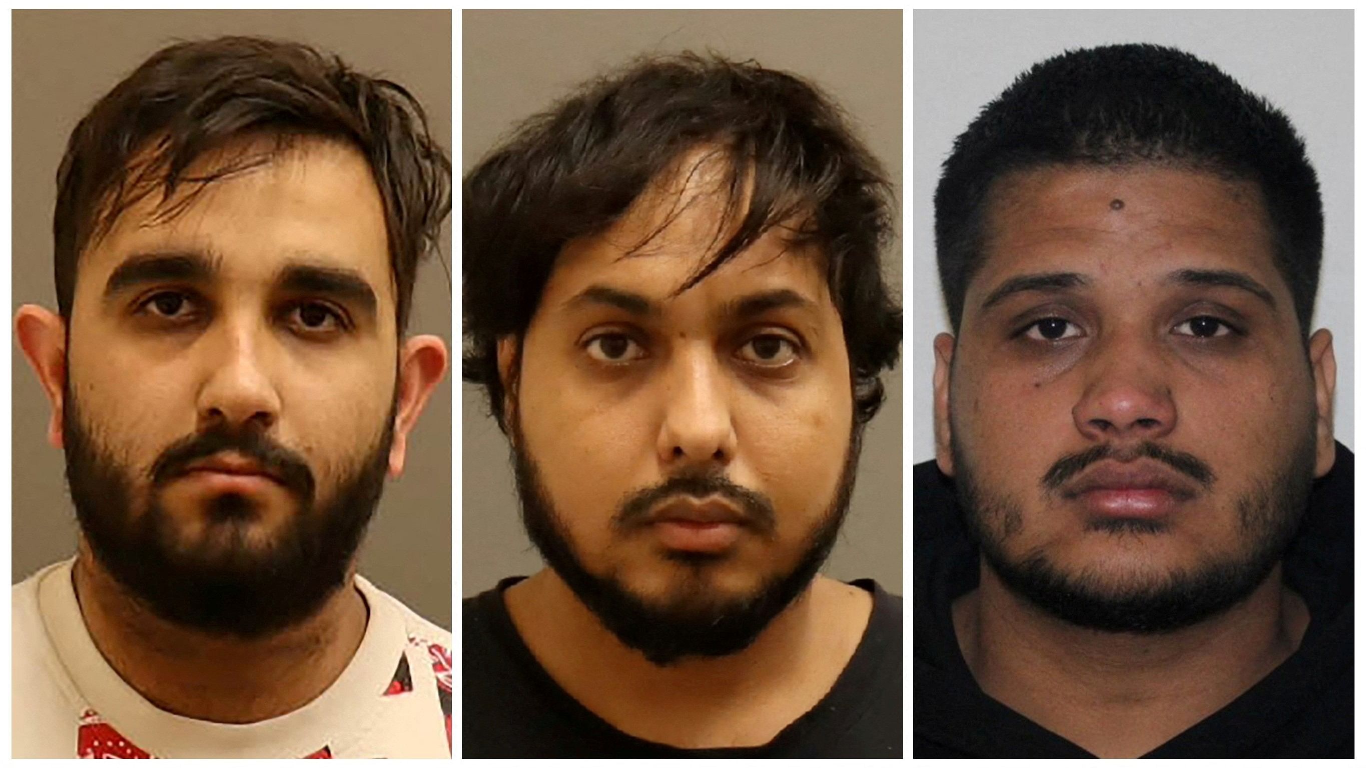 <div class="paragraphs"><p>Karan Brar, Kamalpreet Singh and Karanpreet Singh, the three individuals charged with first-degree murder and conspiracy to commit murder in relation to the murder in Canada of Sikh separatist leader Hardeep Singh Nijjar.</p></div>