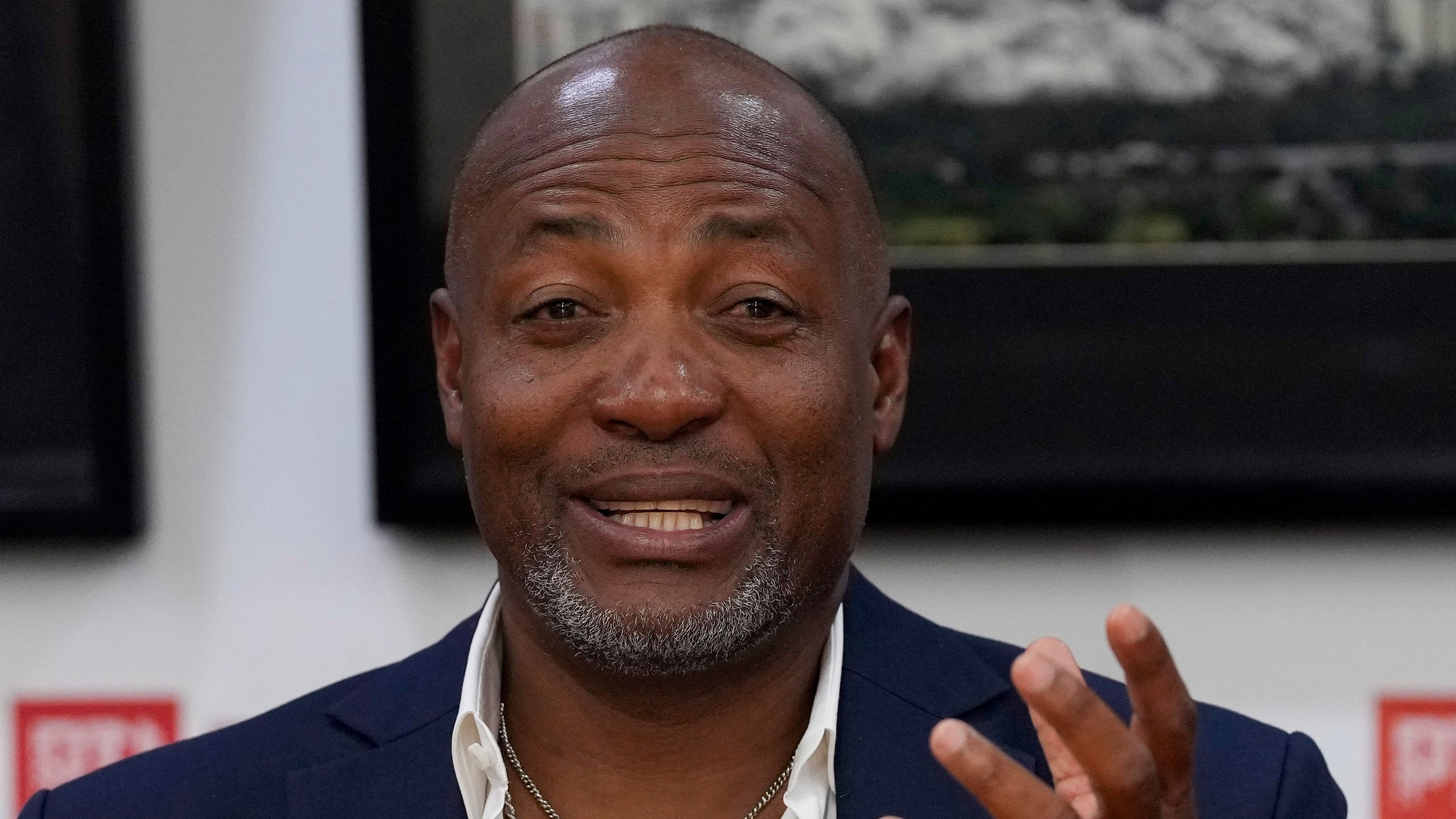 <div class="paragraphs"><p>Former West Indies cricket captain Brian Lara during an interview with the PTI, in New Delhi, Tuesday, May 7, 2024. </p></div>