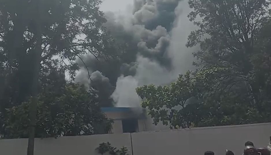 <div class="paragraphs"><p>A fire broke out at Technova Tapes (India) Private Limited at the Bommasandra Industrial Area on Thursday morning. </p></div>