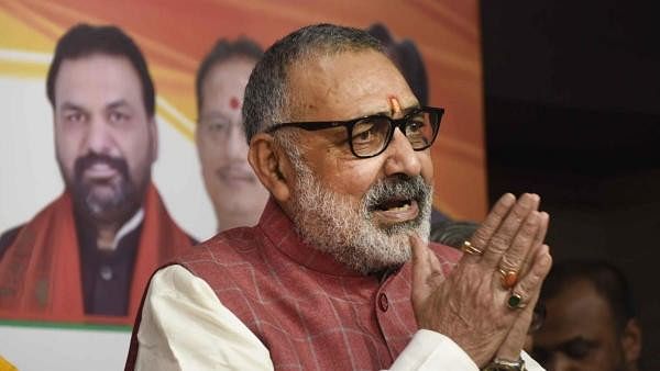 <div class="paragraphs"><p>Union Minister and BJP leader Giriraj Singh, who is contesting against the Left in Begusarai.</p></div>