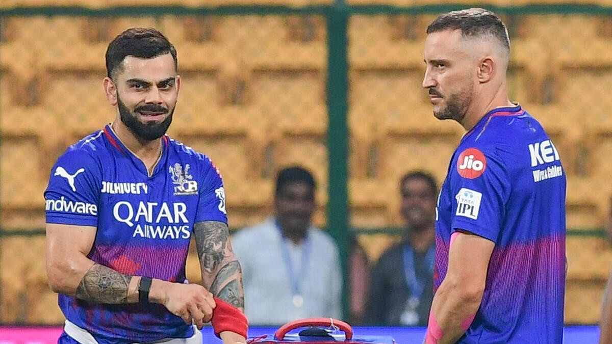 <div class="paragraphs"><p>RCB skipper Faf du Plessis (right) will expect his star batter Virat Kohli to come out all guns blazing in the crunch game against CSK.&nbsp;&nbsp;</p></div>