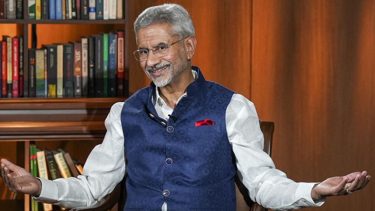 <div class="paragraphs"><p>External Affairs Minister S. Jaishankar during an interview.</p></div>