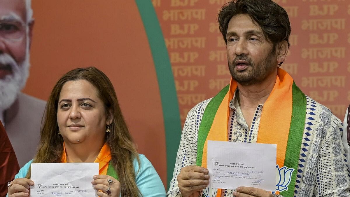 <div class="paragraphs"><p>Actor Shekhar Suman and former Congress leader Radhika Khera join the Bharatiya Janata Party, in New Delhi.</p></div>