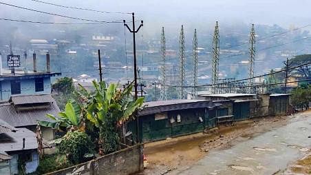 <div class="paragraphs"><p>A deserted area with closed shops in Nagaland. Traders at Dimapur downed their shutters to register protest against illegal collection of money by various organizations. Representative image.</p></div>