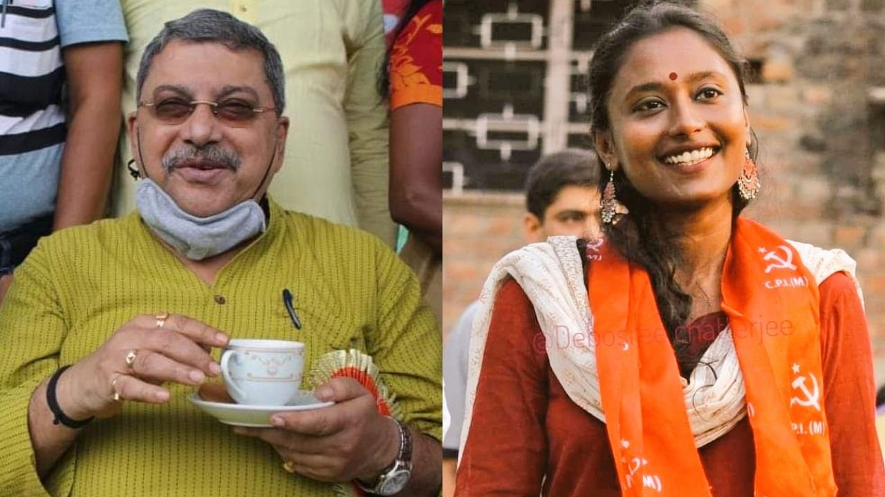 <div class="paragraphs"><p>TMC's Kalyan Banerjee (L) and CPI(M)'s Dipsita Dhar (R).</p></div>