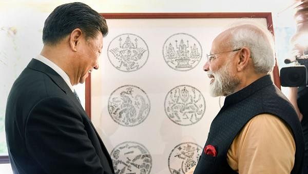 <div class="paragraphs"><p>Prime Minister Narendra Modi with Chinese President Xi Jinping.</p></div>