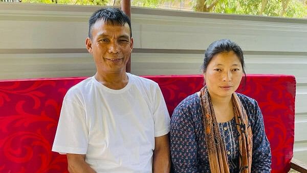 <div class="paragraphs"><p>Donjalal Haokip and Rebati Devi, a Meitei-Kuki couple running an orphanage “Ema Foundation” in Manipur.</p></div>