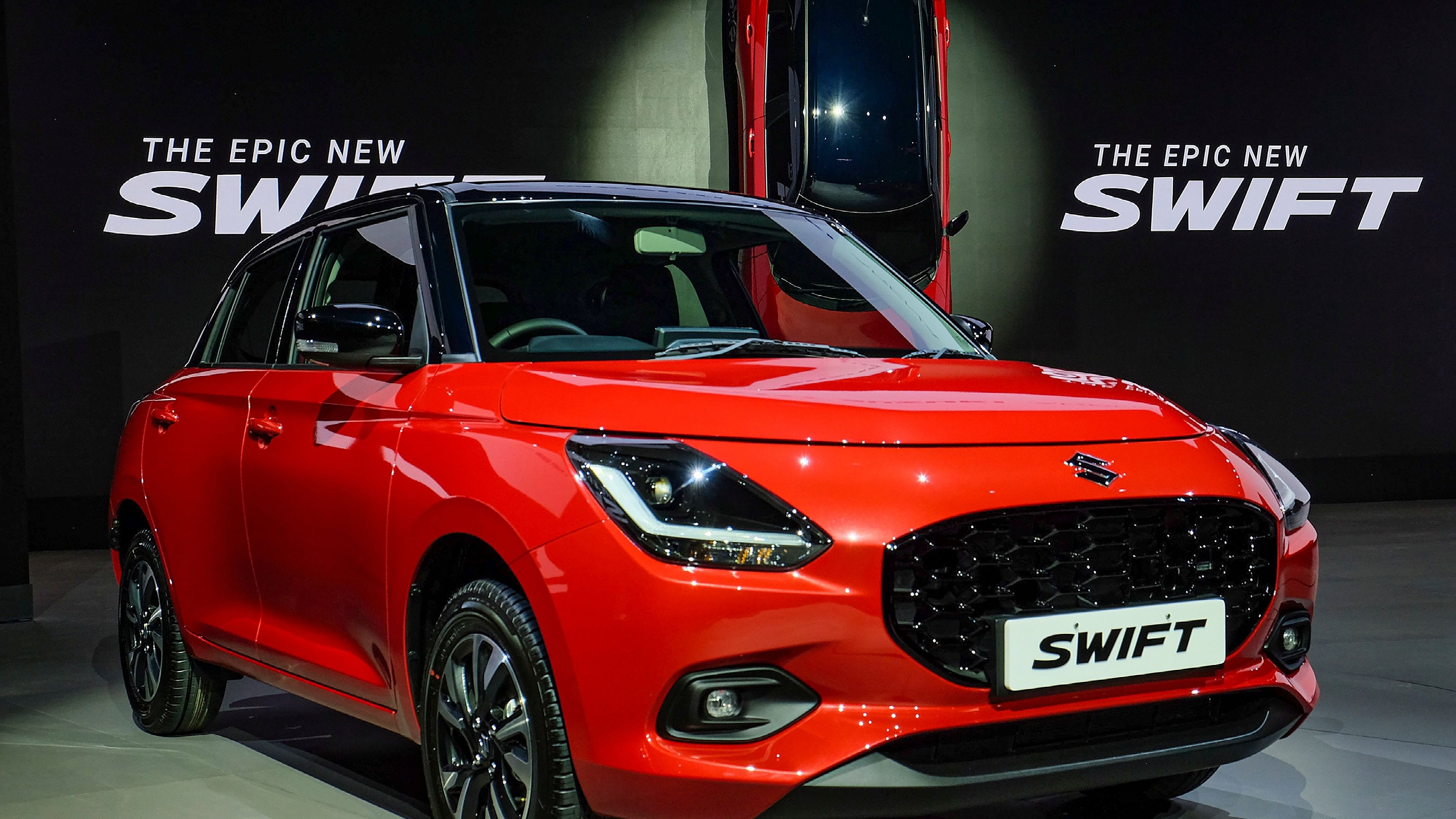 <div class="paragraphs"><p> The newly-launched Maruti Suzuki 4th generation Epic New Swift, in Gurugram.</p></div>