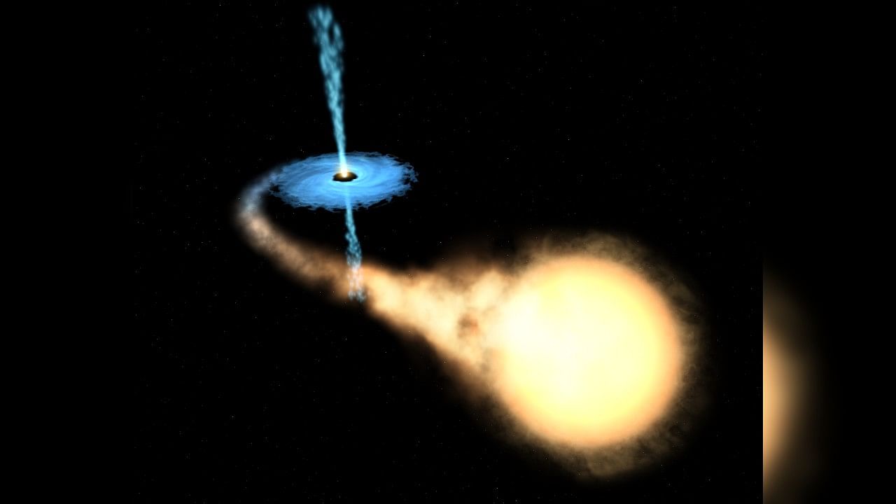 <div class="paragraphs"><p>An artist's impression of&nbsp;X-ray Binary.</p></div>