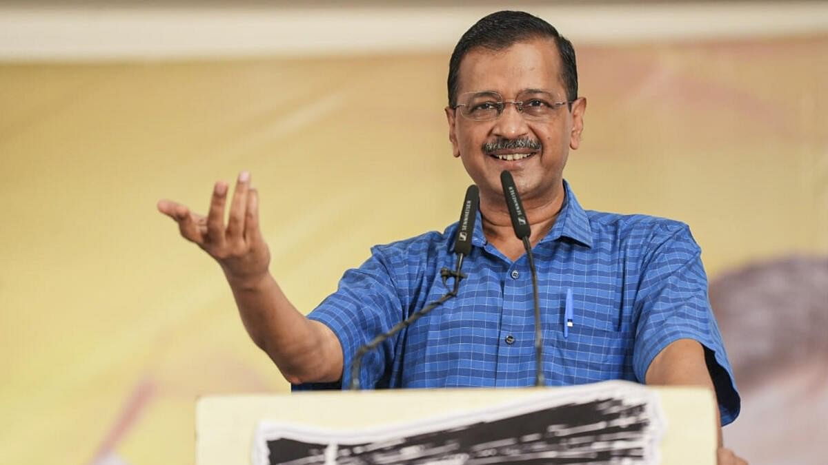 <div class="paragraphs"><p>Delhi Chief Minister and AAP convenor Arvind Kejriwal during an interaction with traders, in Ludhiana.</p></div>