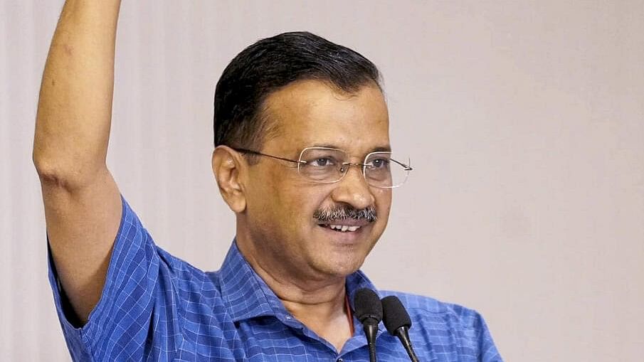 <div class="paragraphs"><p>Delhi Chief Minister Arvind Kejriwal addresses at the party workers meeting.</p></div>