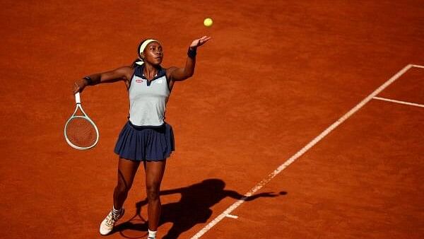 <div class="paragraphs"><p>Coco Gauff of the US in action during her semi final match against Poland's Iga Swiatek at&nbsp;Italian Open - Foro Italico, Rome, Italy - May 16, 2024.</p></div>