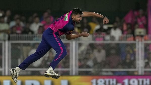 <div class="paragraphs"><p> Rajasthan Royals’ Avesh Khan.</p></div>