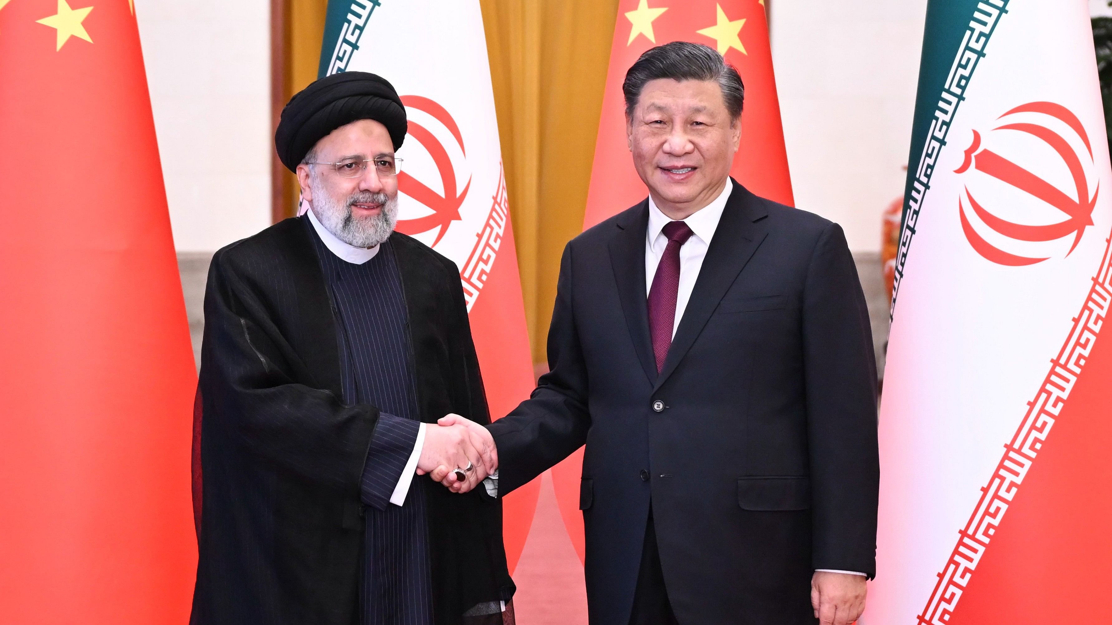 <div class="paragraphs"><p>Deceased&nbsp;Iranian President Ebrahim Raisi (L) and&nbsp;Chinese President Xi Jinping (R).</p></div>