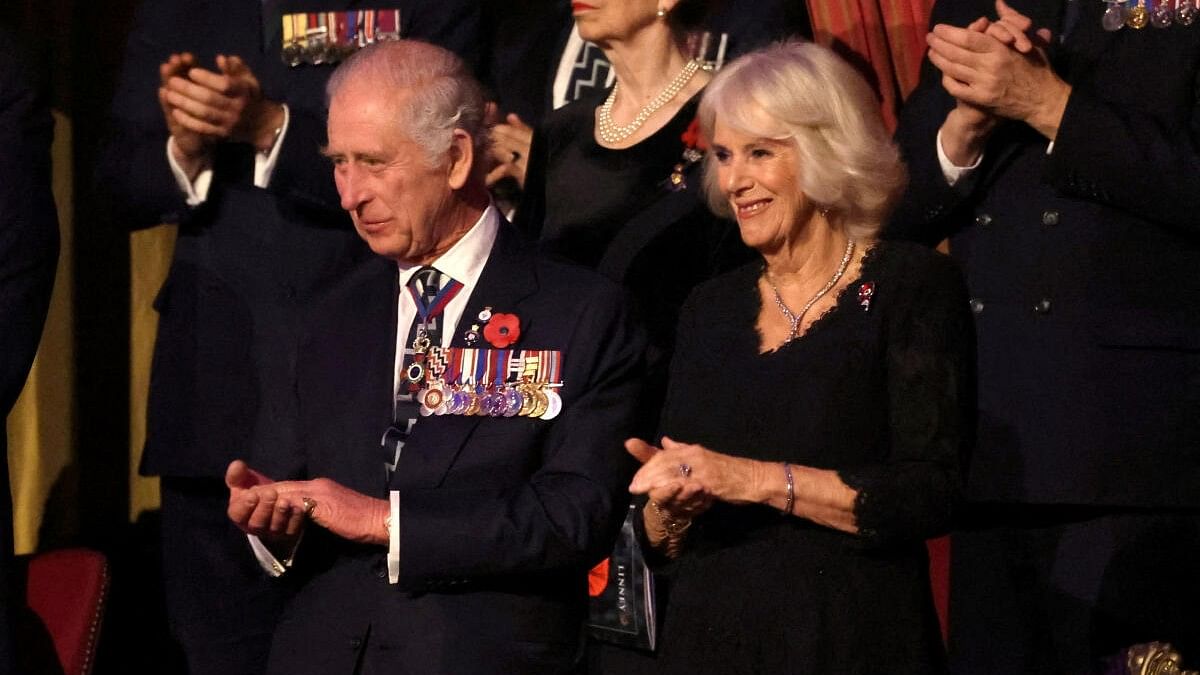 <div class="paragraphs"><p>Britain's King Charles III and Queen Camilla</p></div>