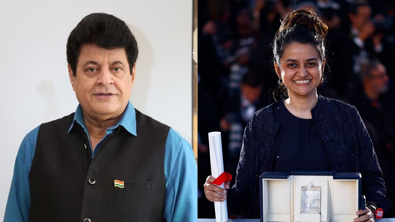 <div class="paragraphs"><p>(From left)&nbsp;Actor-politician Gajendra Chauhan;&nbsp;Cannes winner Payal Kapadia.&nbsp;</p></div>