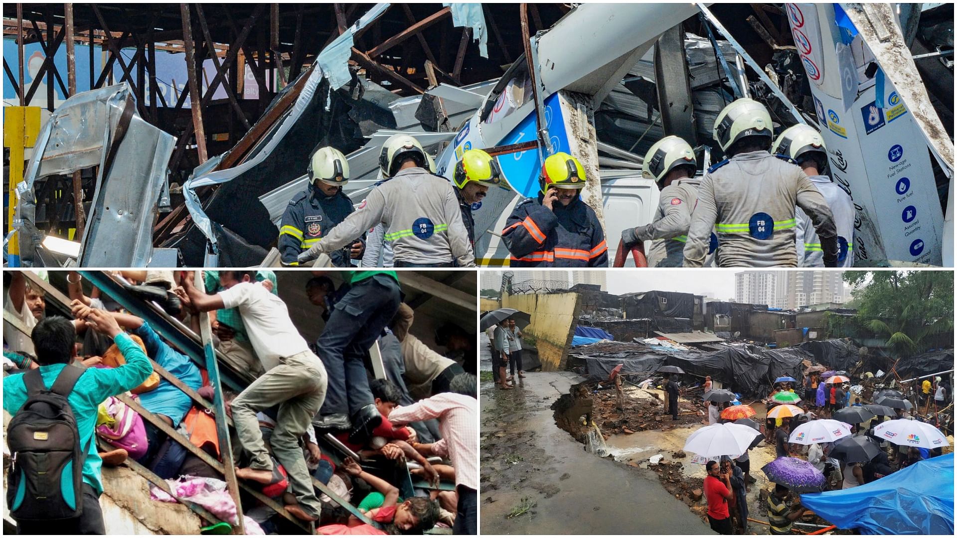 <div class="paragraphs"><p>Mumbai hoarding collapse (2024), Elphinstone stampede (2017) and&nbsp; wall collapse (2021).</p></div>