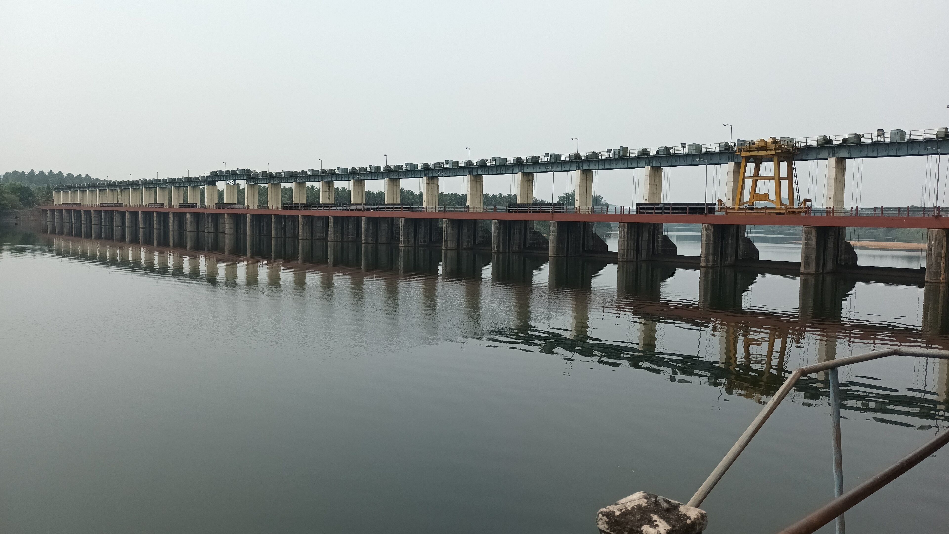 <div class="paragraphs"><p>A view of water stored in Thumbe vented dam, which supplies water to Mangaluru City. </p></div>