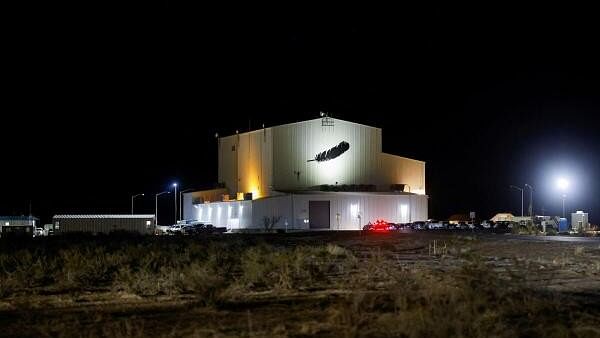 <div class="paragraphs"><p>General view of the Blue Origin site near Van Horn, Texas, US.&nbsp;</p></div>