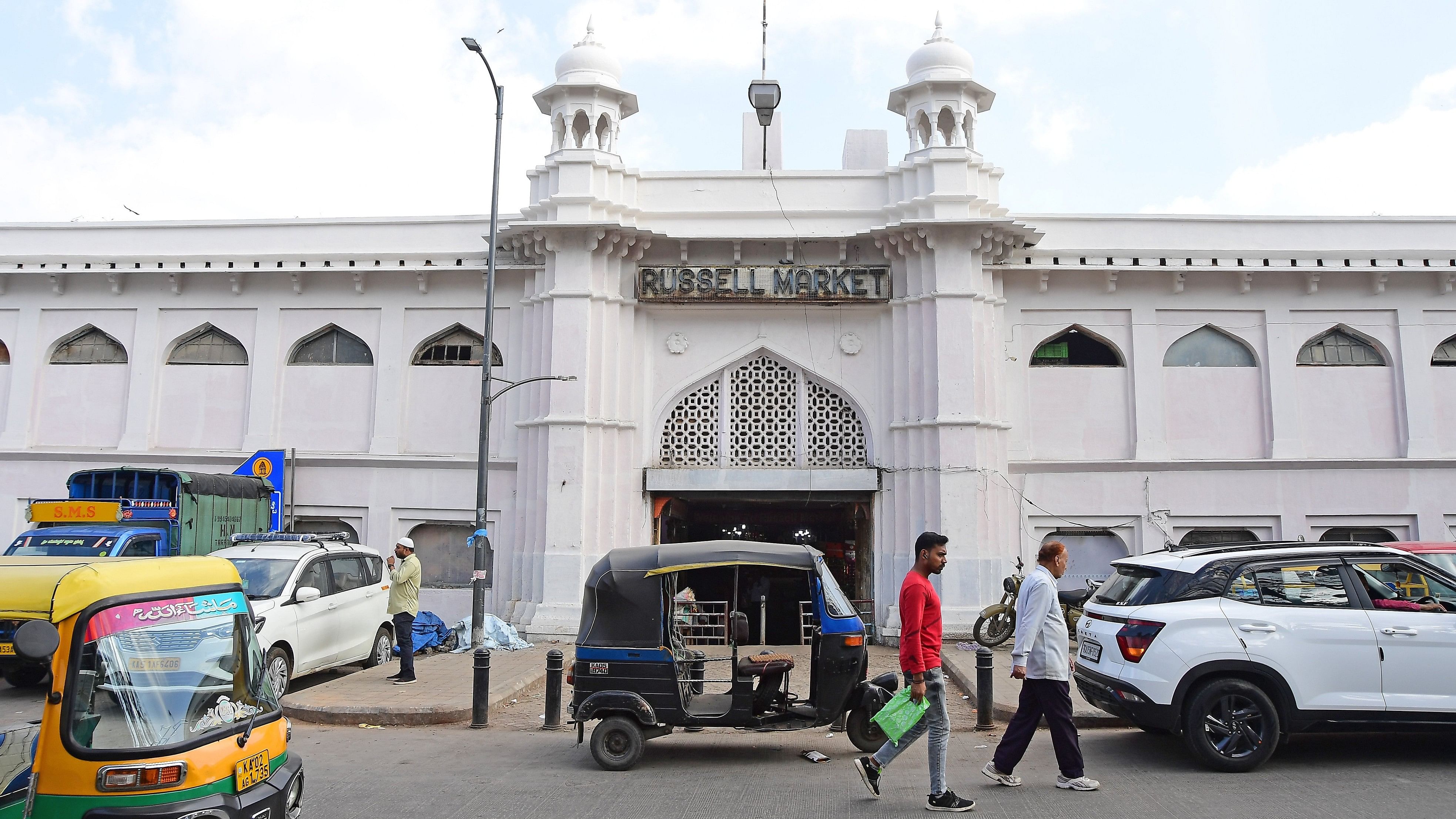 Russell Market was built by the British in 1927.