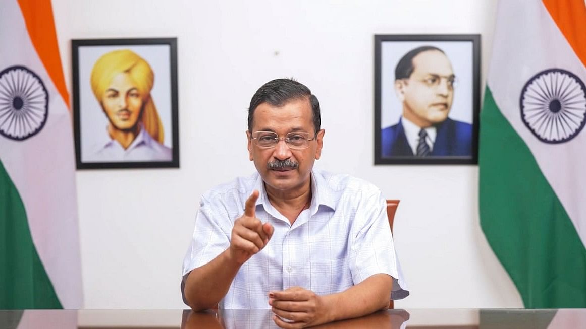 <div class="paragraphs"><p>Delhi Chief Minister Arvind Kejriwal delivers a video message, ahead of his surrender before Tihar jail authorities, on Friday, May 31, 2024. </p></div>