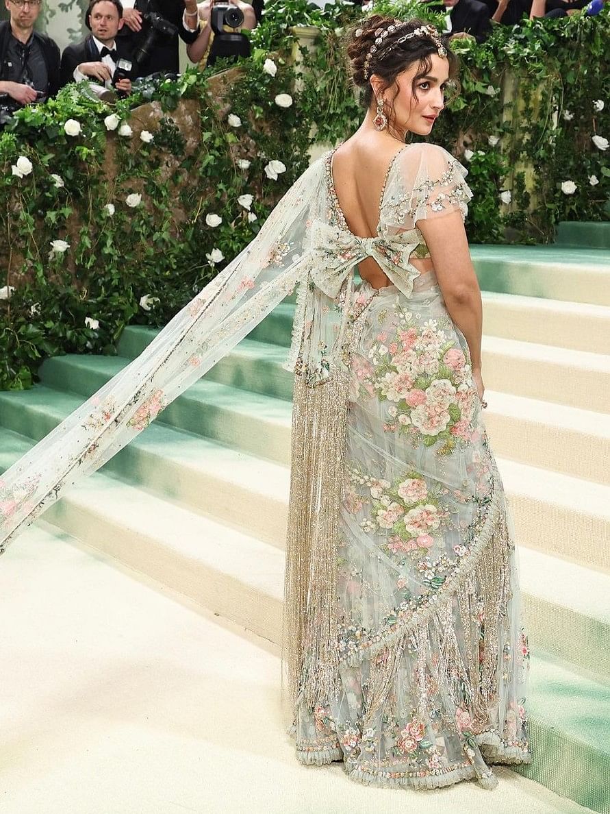 Met Gala 2024: Alia Bhatt wows in Sabyasachi saree, sets new trend ...