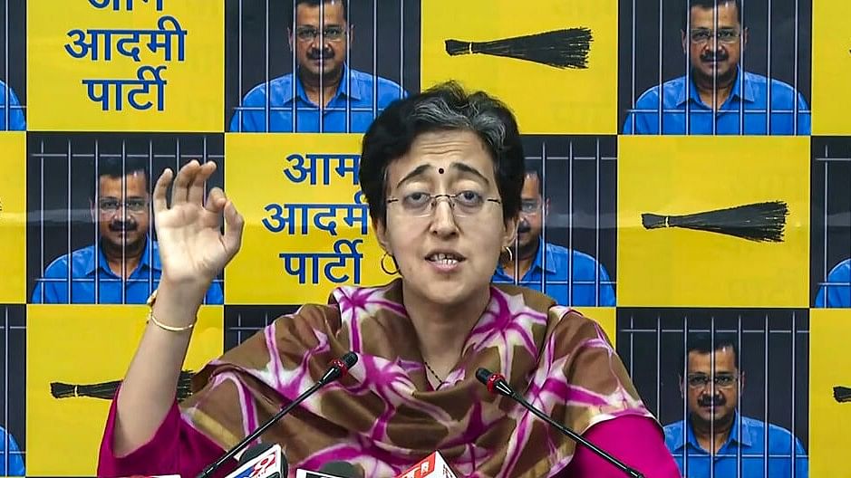 <div class="paragraphs"><p>Delhi Water Minister Atishi Marlena</p><p></p></div>