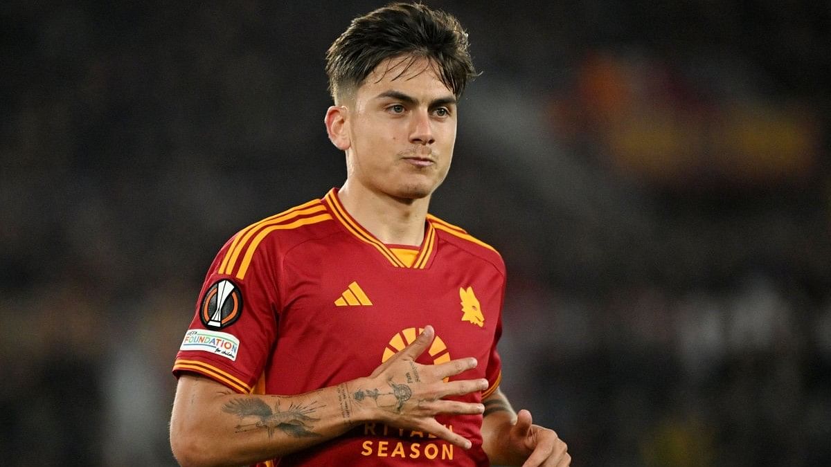 <div class="paragraphs"><p>  AS Roma's Paulo Dybala.</p></div>