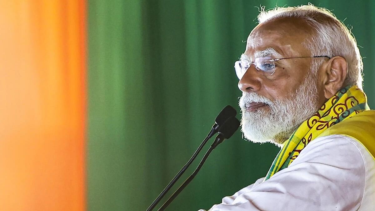 <div class="paragraphs"><p>Prime Minister Narendra Modi addresses a public meeting.</p></div>