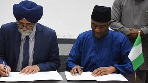 <div class="paragraphs"><p>India and Nigeria agreed to early conclusion of Local Currency Settlement System Agreement to further strengthen bilateral economic ties.</p></div>