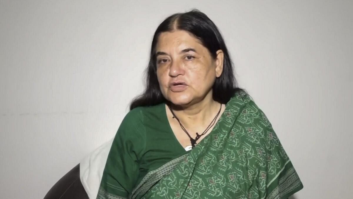 <div class="paragraphs"><p>BJP leader Maneka Gandhi during an interview.</p></div>