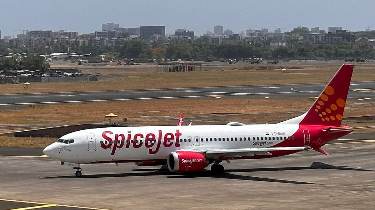 <div class="paragraphs"><p>A SpiceJet passenger aircraft.</p></div>