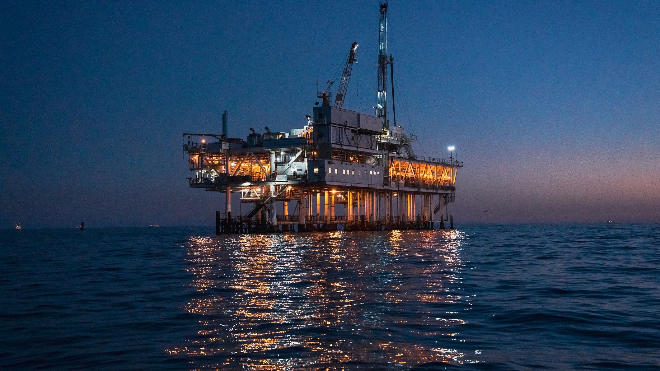 <div class="paragraphs"><p>An oil rig drilling operation in the middle of the sea. (Representative image)</p></div>