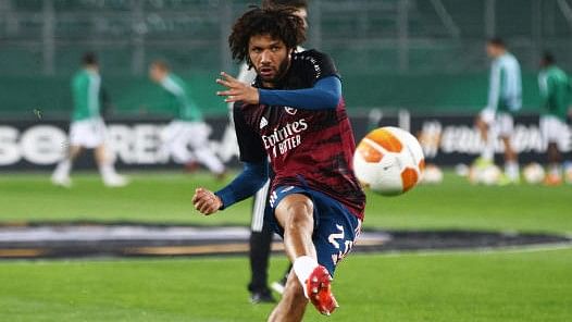 <div class="paragraphs"><p>Arsenal's Mohamed Elneny </p></div>