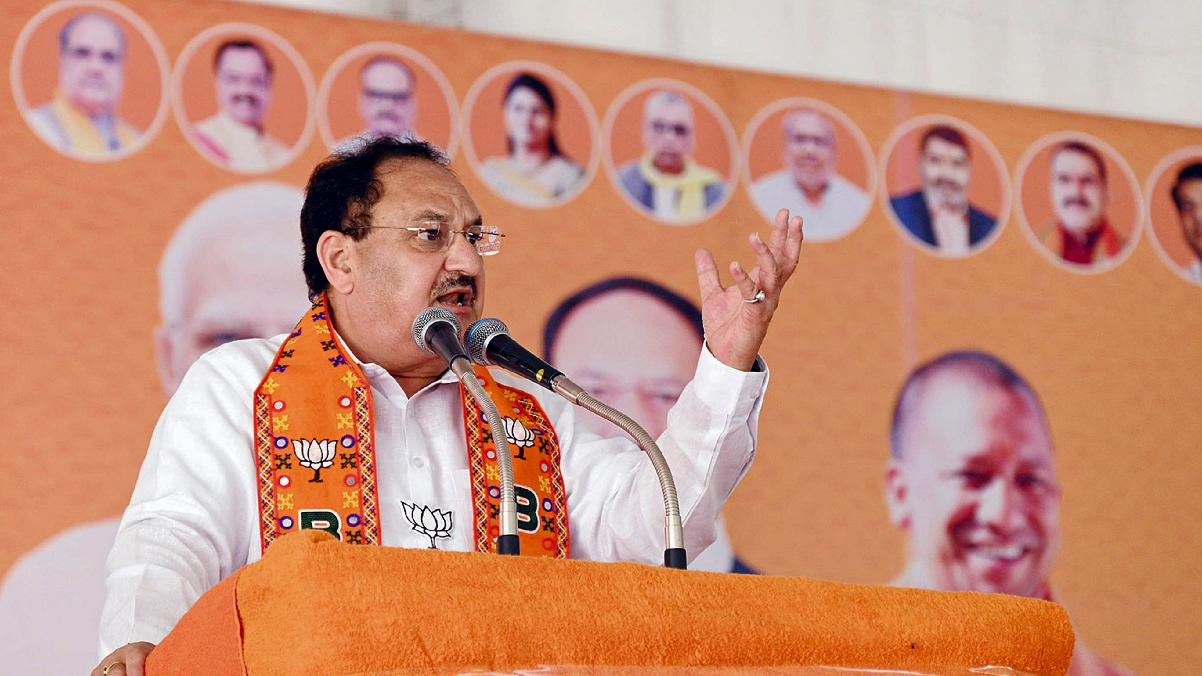 <div class="paragraphs"><p> BJP National President JP Nadda </p></div>