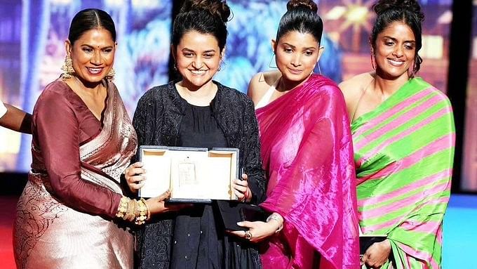 <div class="paragraphs"><p>Payal Kapadia became the first filmmaker to win the Grand Prix award at the 2024 Cannes Film Festival for her film <em>All We Imagine as Light</em>.</p></div>