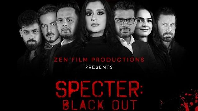 <div class="paragraphs"><p>Poster of&nbsp;<em>Specter Blackout</em>.</p></div>