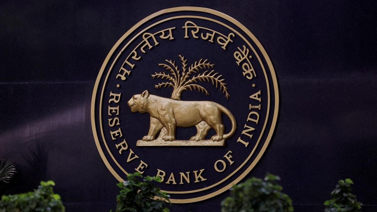 <div class="paragraphs"><p>A Reserve Bank of India logo is seen inside its headquarters in Mumbai, India.</p></div>