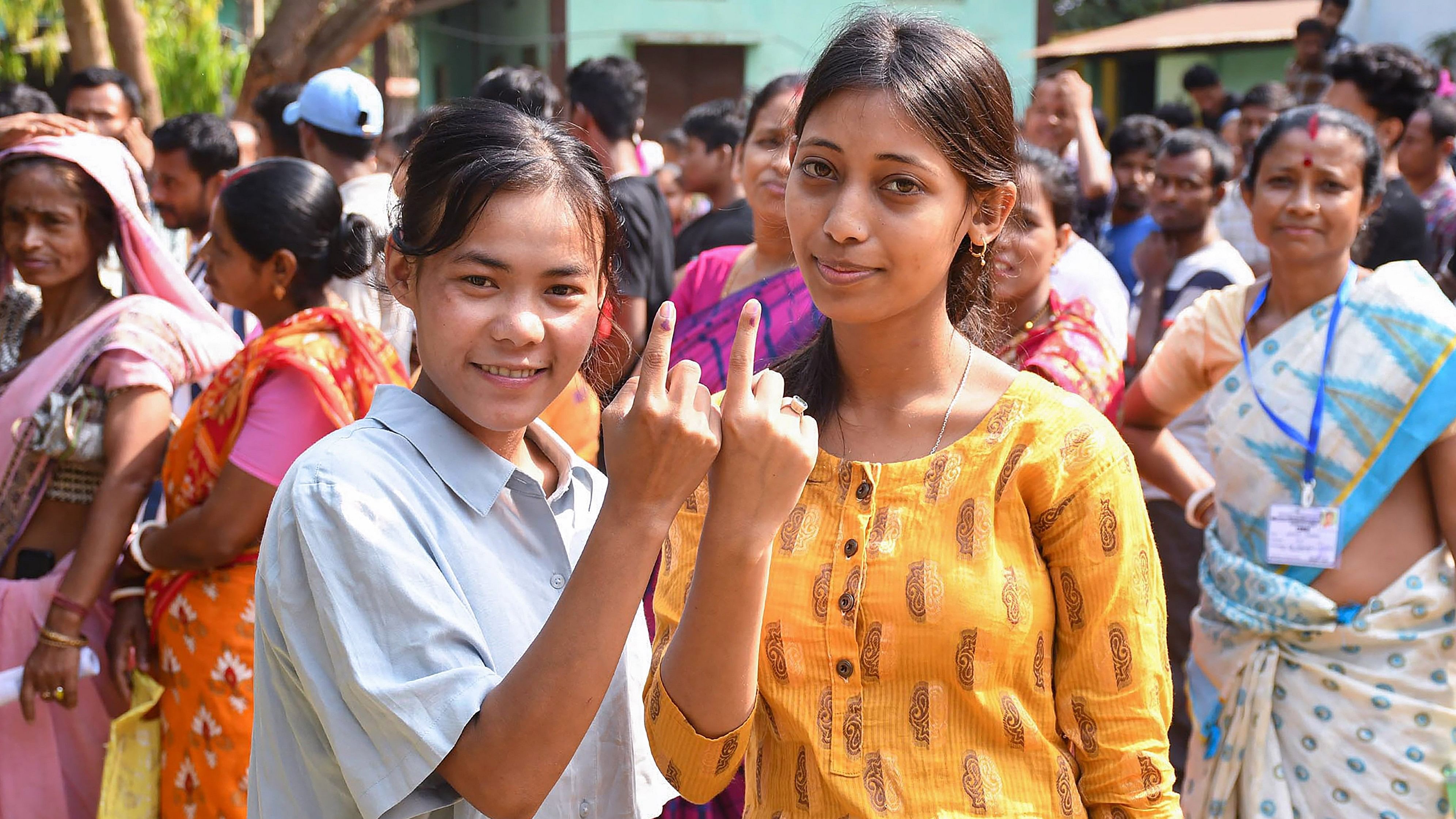 <div class="paragraphs"><p>Representative photo of Assamese voters.</p></div>