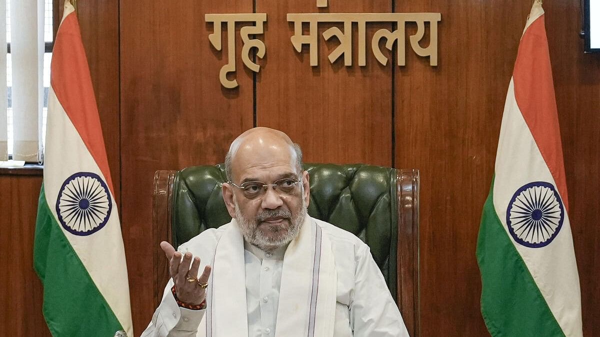 <div class="paragraphs"><p>Union Home Minister Amit Shah attended a high-level meeting to review the security situation in Manipur, in New Delhi, Monday, June 17, 2024.</p></div>