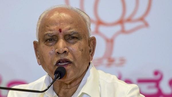 Karnataka Chief Minister B S Yediyurappa. (PTI photo)