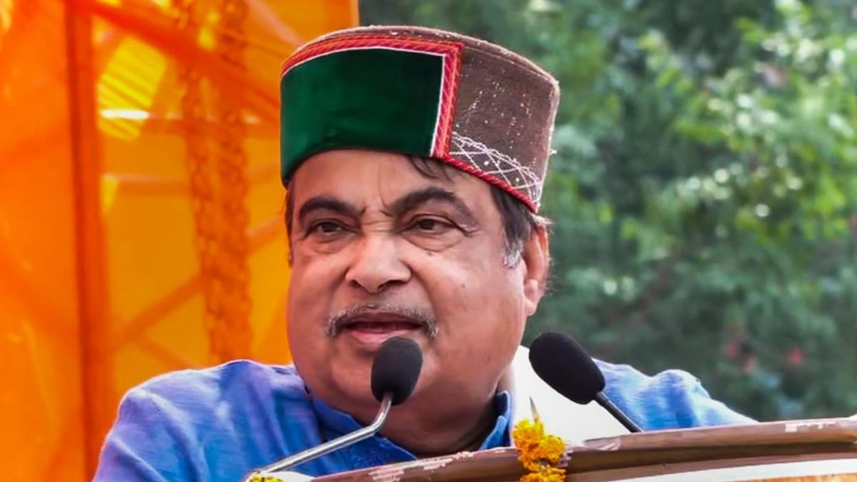 <div class="paragraphs"><p> Union Minister for Road Transport and Highways Nitin Gadkari addresses a public meeting for Lok Sabha elections, in Karsog, Himachal Pradesh, Thursday, May 30, 2024. </p></div>