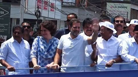 <div class="paragraphs"><p>Rahul Gandhi, Priyanka Gandhi in Wayanad.</p></div>