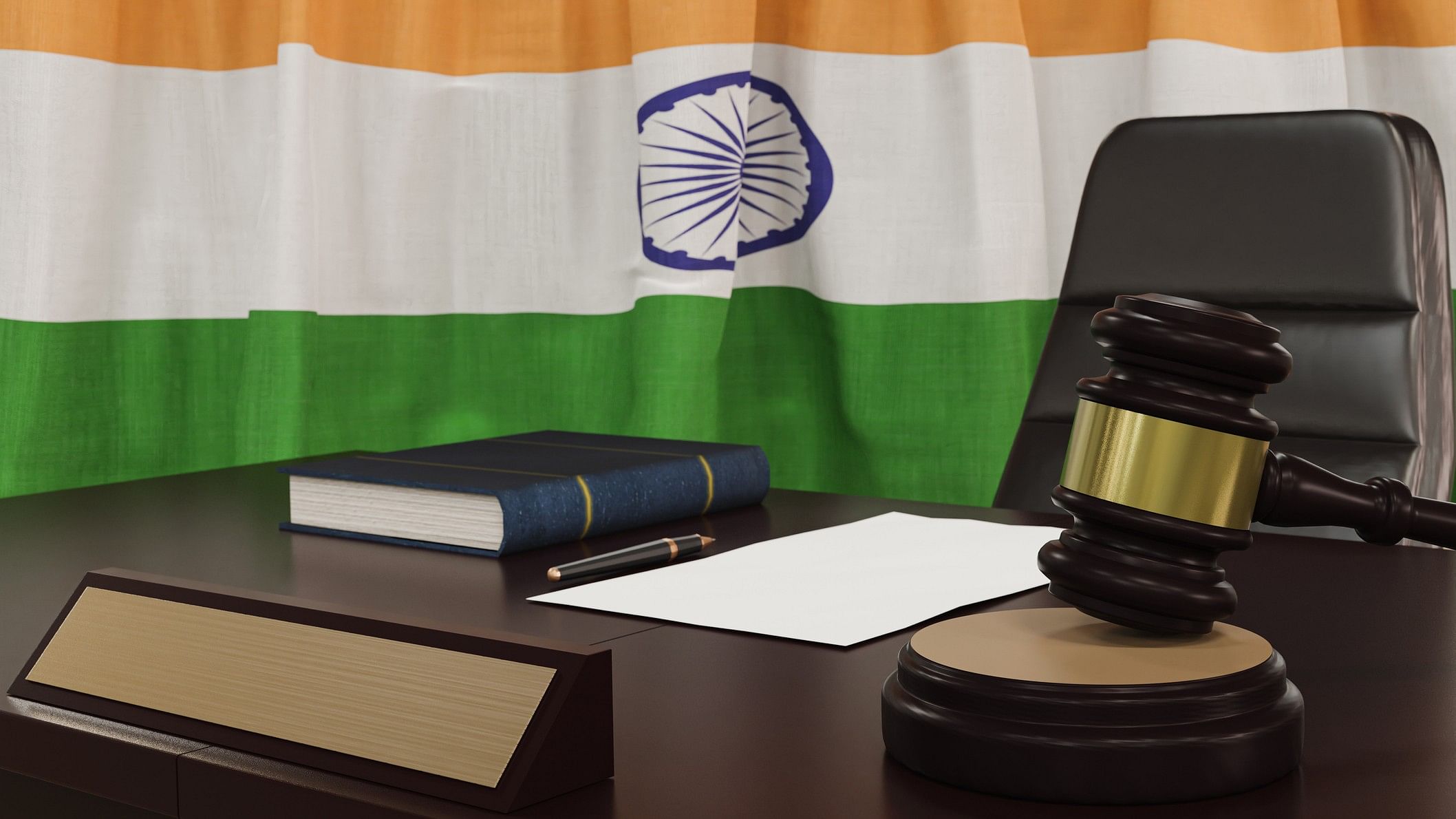 <div class="paragraphs"><p>An image showing a gavel and an India flag.</p></div>