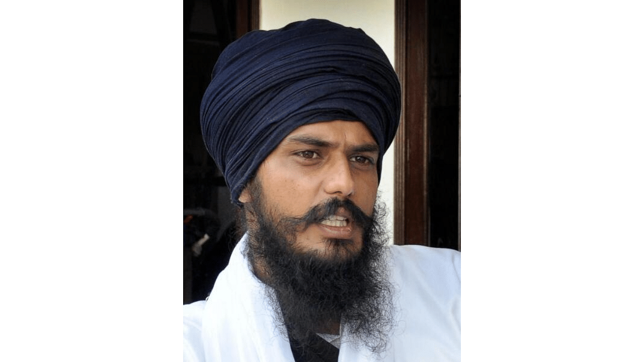 <div class="paragraphs"><p>Radical Sikh preacher Amritpal Singh.</p></div>