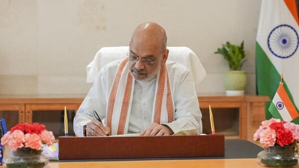 <div class="paragraphs"><p>Union Minister Amit Shah takes charge as Minister of Cooperation, in New Delhi, Tuesday on June 11, 2024. </p></div>