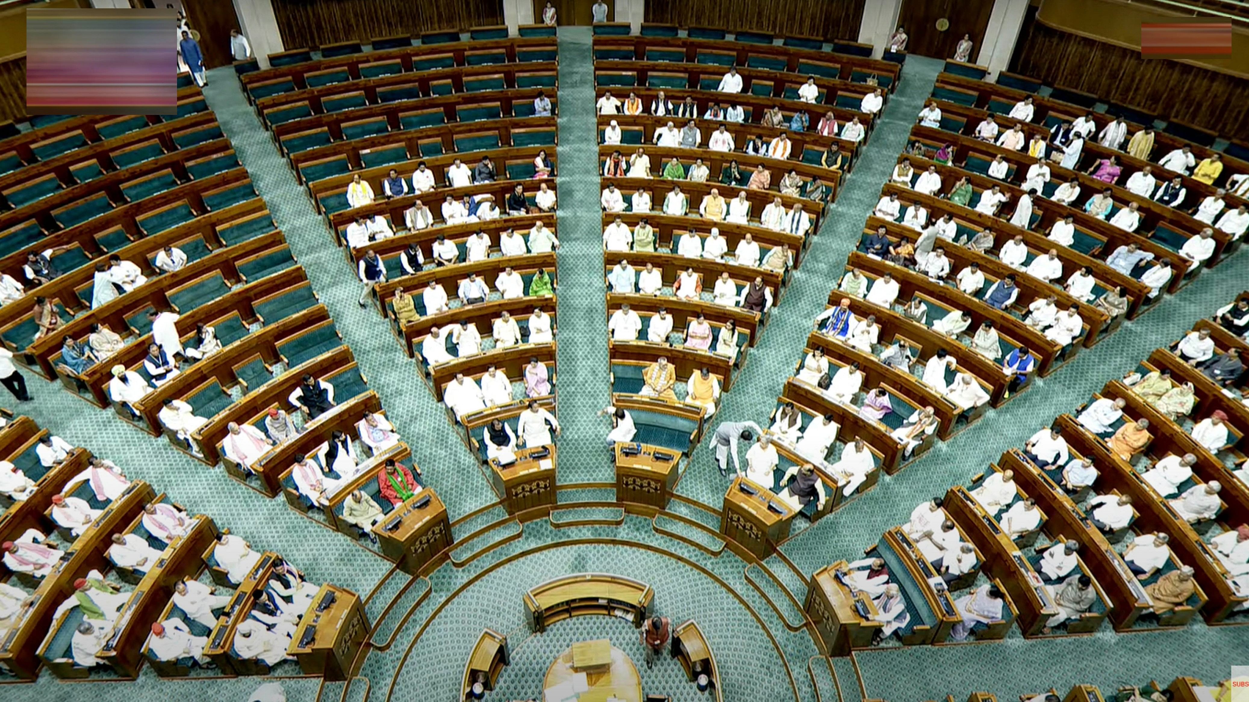 <div class="paragraphs"><p>Members during election of the Speaker of the 18th Lok Sabha in the House, in New Delhi, Wednesday, June 26, 2024.</p></div>