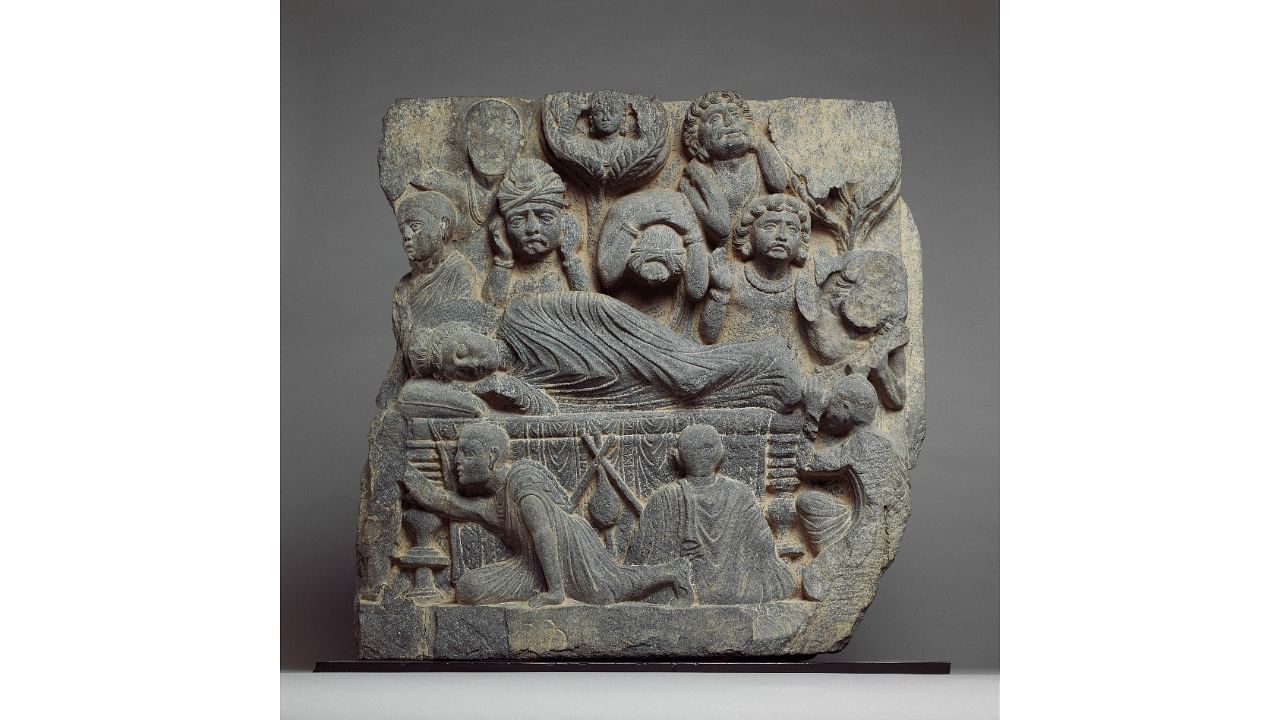 <div class="paragraphs"><p>'The Death of the Buddha', 3rd century. </p></div>