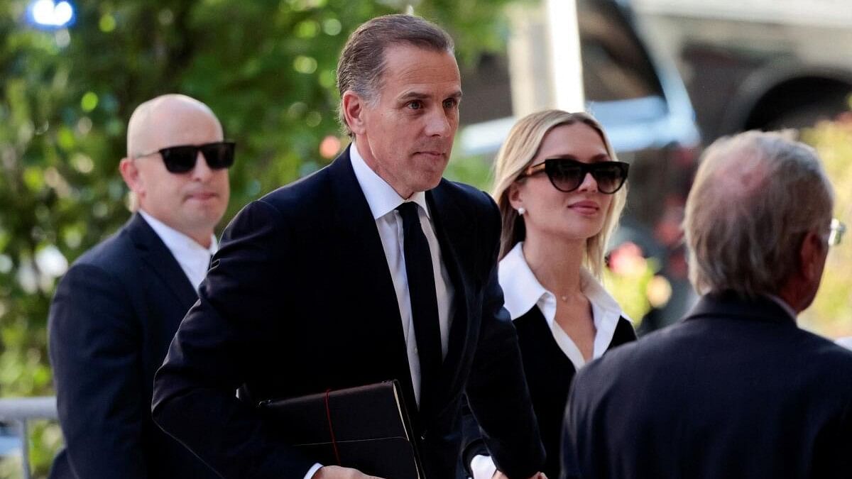 <div class="paragraphs"><p>Hunter Biden arrives with his wife Melissa Cohen Biden at the federal court for his trial on criminal gun charges in Wilmingto.</p></div>