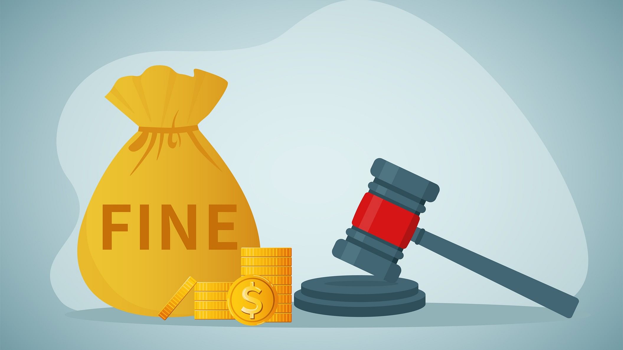 <div class="paragraphs"><p>Representative illustration showing a gavel and a bag with the word 'fine'.</p></div>